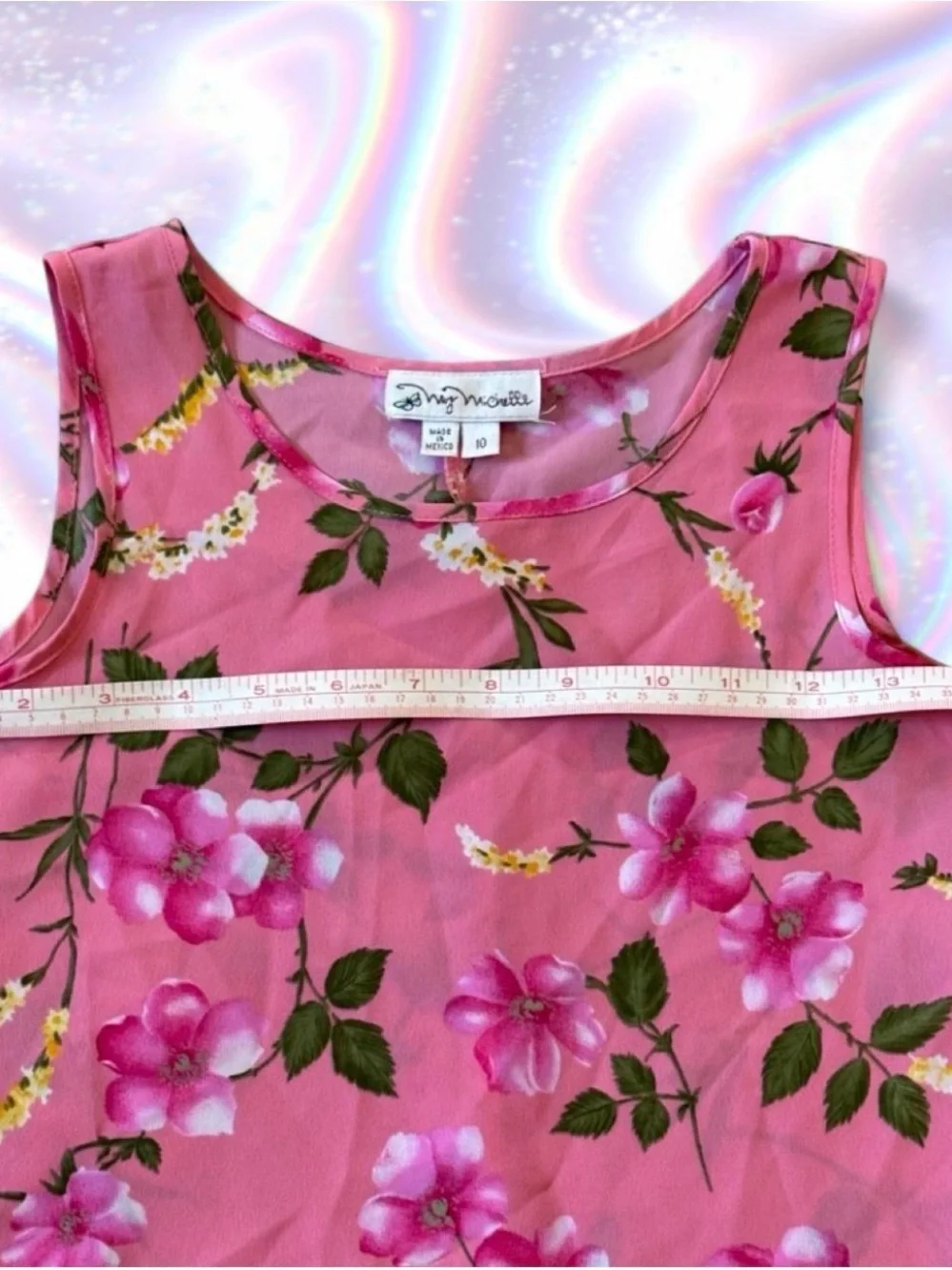 My Michelle Pink Floral Maxi Dress